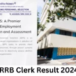 IBPS RRB Clerk Result 2024 Live