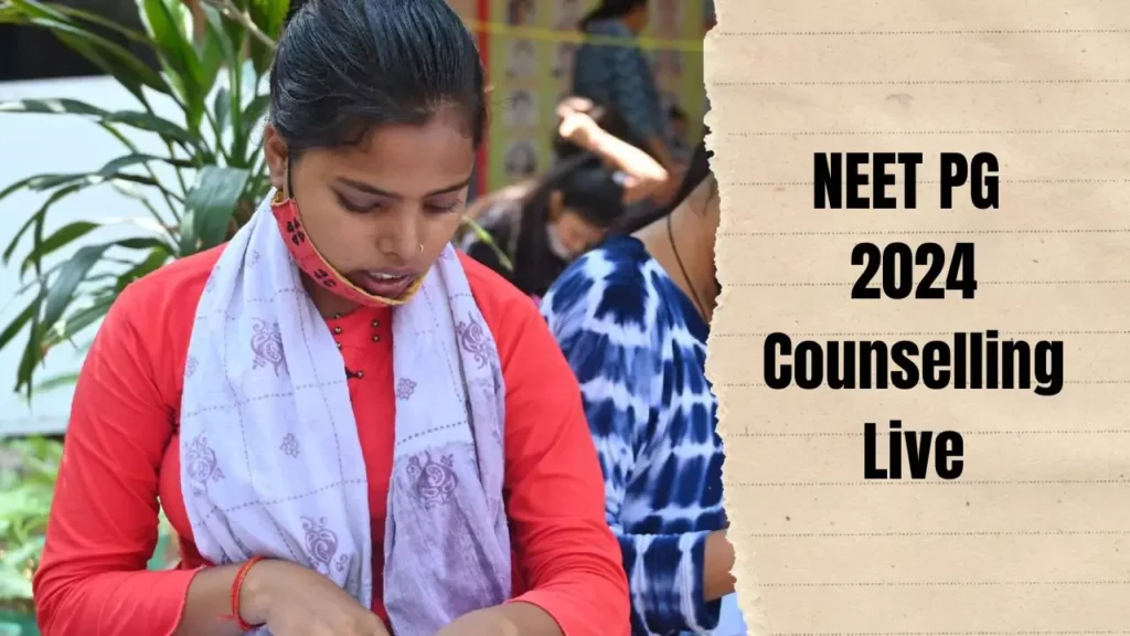 NEET PG 2024 Counselling Live