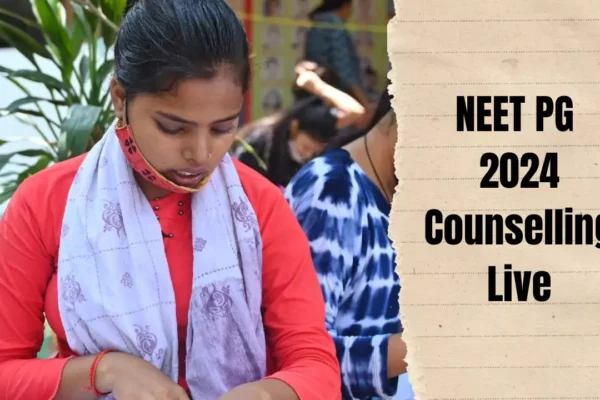 NEET PG 2024 Counselling Live